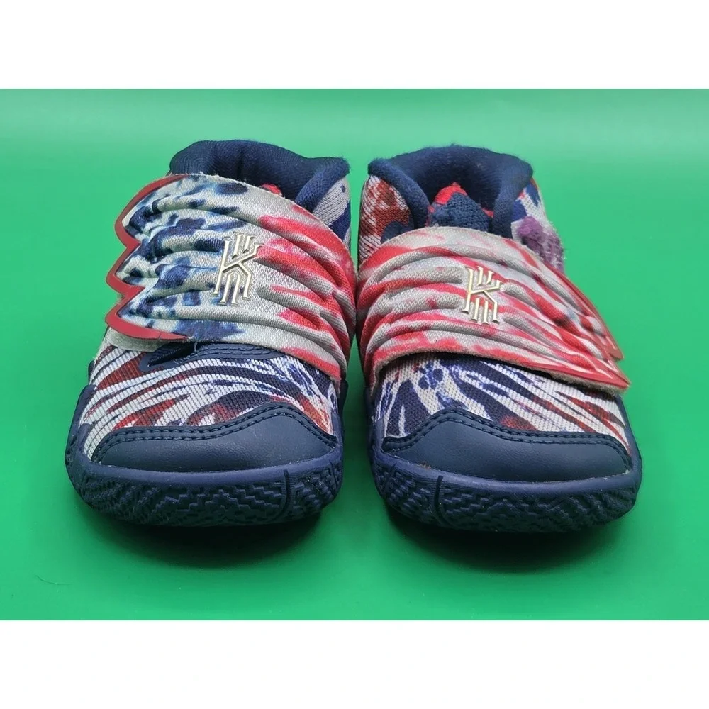 Nike Toddler KYBrid S2 TDV Tie Dye Basketball Shoes DA2324-400 USA Blue Size 6C